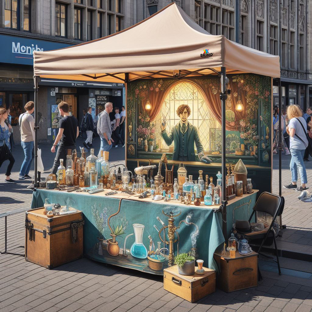 Gazebo pieghevole commerciale